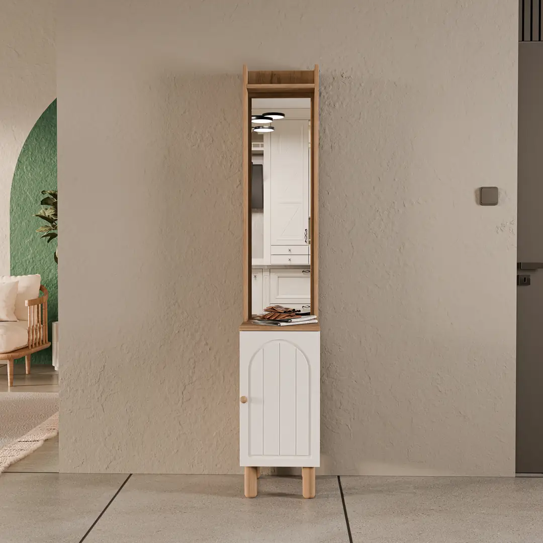 Έπιπλο Εισόδου Rapsody 5088, 34,8x35x195 εκ.,All4home